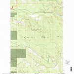 United States Geological Survey Cripple Horse Mountain, MT (1997, 24000-Scale) digital map