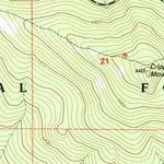 United States Geological Survey Cripple Horse Mountain, MT (1997, 24000-Scale) digital map