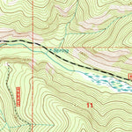 United States Geological Survey Cripple Horse Mountain, MT (1997, 24000-Scale) digital map
