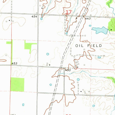 United States Geological Survey Crisp, IL (1973, 24000-Scale) digital map