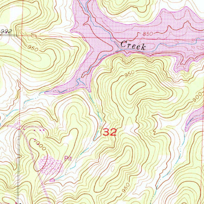 United States Geological Survey Crisp, MO (1956, 24000-Scale) digital map