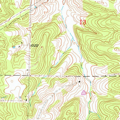 United States Geological Survey Crocker, MO (1954, 24000-Scale) digital map