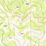 United States Geological Survey Crocker Mountain, CA (1972, 24000-Scale) digital map