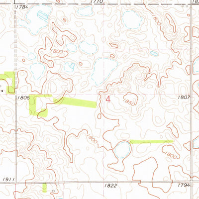 United States Geological Survey Crocker, SD (1973, 24000-Scale) digital map