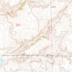 United States Geological Survey Crocker SW, SD (1973, 24000-Scale) digital map