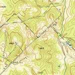 United States Geological Survey Crockett NE, TX (1951, 24000-Scale) digital map