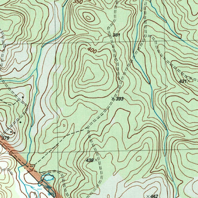 United States Geological Survey Crockett NE, TX (2004, 24000-Scale) digital map
