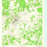 United States Geological Survey Crockett, TX (1950, 24000-Scale) digital map