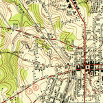 United States Geological Survey Crockett, TX (1951, 24000-Scale) digital map