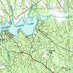 United States Geological Survey Crockett, TX (1985, 100000-Scale) digital map
