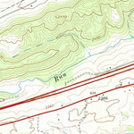 United States Geological Survey Crockett, VA (1968, 24000-Scale) digital map