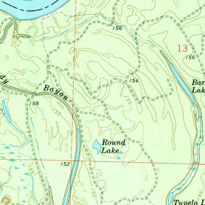 United States Geological Survey Crocketts Bluff, AR (1967, 24000-Scale) digital map