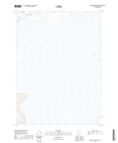 United States Geological Survey Crocodile Mountain NE, UT (2023, 24000-Scale) digital map
