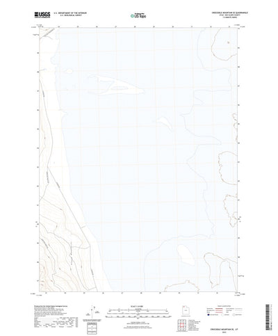 United States Geological Survey Crocodile Mountain SE, UT (2023, 24000-Scale) digital map