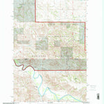 United States Geological Survey Croff, ND (1997, 24000-Scale) digital map