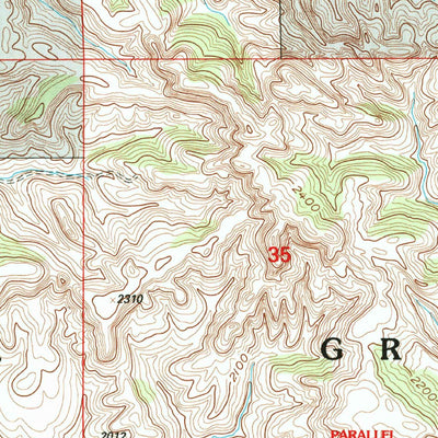 United States Geological Survey Croff, ND (1997, 24000-Scale) digital map