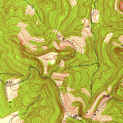 United States Geological Survey Crofton, KY (1952, 24000-Scale) digital map