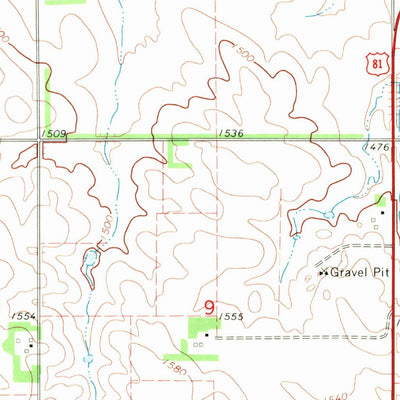 United States Geological Survey Crofton, NE (1968, 24000-Scale) digital map