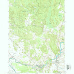 United States Geological Survey Croghan, NY (1966, 24000-Scale) digital map