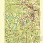 United States Geological Survey Crompton, RI (1943, 31680-Scale) digital map