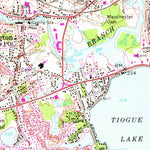 United States Geological Survey Crompton, RI (1955, 24000-Scale) digital map