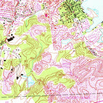 United States Geological Survey Crompton, RI (1955, 24000-Scale) digital map