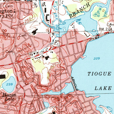 United States Geological Survey Crompton, RI (1995, 24000-Scale) digital map