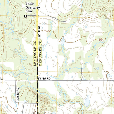United States Geological Survey Cromwell, OK (2022, 24000-Scale) digital map