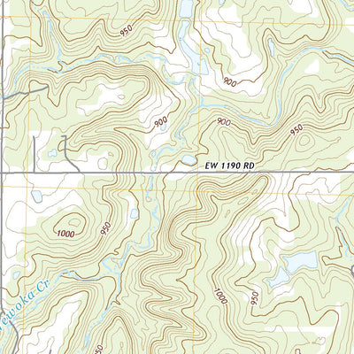 United States Geological Survey Cromwell, OK (2022, 24000-Scale) digital map