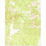 United States Geological Survey Crook Peak, OR (1968, 24000-Scale) digital map