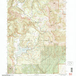 United States Geological Survey Crook Peak, OR (2004, 24000-Scale) digital map