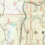 United States Geological Survey Crook Peak, OR (2004, 24000-Scale) digital map
