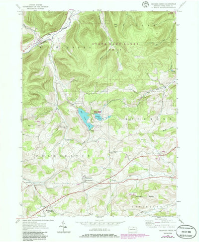 United States Geological Survey Crooked Creek, PA (1954, 24000-Scale) digital map