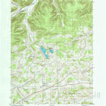 United States Geological Survey Crooked Creek, PA (1994, 24000-Scale) digital map