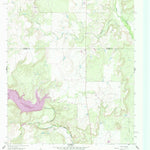 United States Geological Survey Crooked Creek, TX (1960, 24000-Scale) digital map