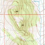 United States Geological Survey Crooked Creek Valley, OR (2004, 24000-Scale) digital map