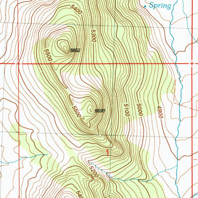 United States Geological Survey Crooked Creek Valley, OR (2004, 24000-Scale) digital map
