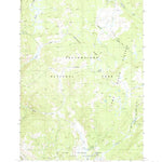 United States Geological Survey Crooked Creek, WY (1989, 24000-Scale) digital map