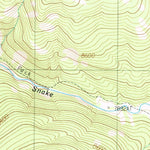 United States Geological Survey Crooked Creek, WY (1989, 24000-Scale) digital map