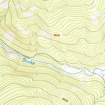 United States Geological Survey Crooked Creek, WY (1996, 24000-Scale) digital map