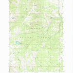 United States Geological Survey Crooked River Point, ID (1986, 24000-Scale) digital map