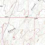 United States Geological Survey Crooks Mountain, WY (1951, 24000-Scale) digital map