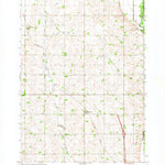 United States Geological Survey Crooks, SD (1962, 24000-Scale) digital map