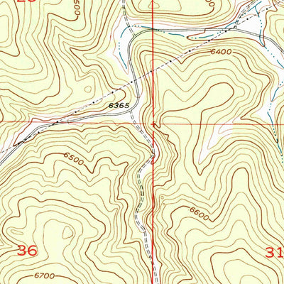 United States Geological Survey Crooks Tower, SD (1956, 24000-Scale) digital map