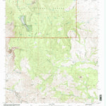 United States Geological Survey Crookson Peak, NM (1999, 24000-Scale) digital map