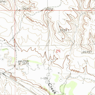 United States Geological Survey Crookston East, NE-SD (1983, 24000-Scale) digital map