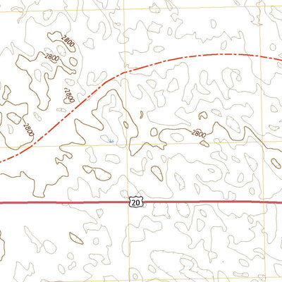 United States Geological Survey Crookston West, NE (2021, 24000-Scale) digital map