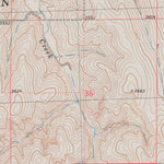United States Geological Survey Crosby Creek, KS (1978, 24000-Scale) digital map
