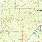 United States Geological Survey Crosby, MS (1988, 24000-Scale) digital map