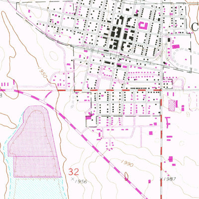 United States Geological Survey Crosby, ND (1948, 24000-Scale) digital map